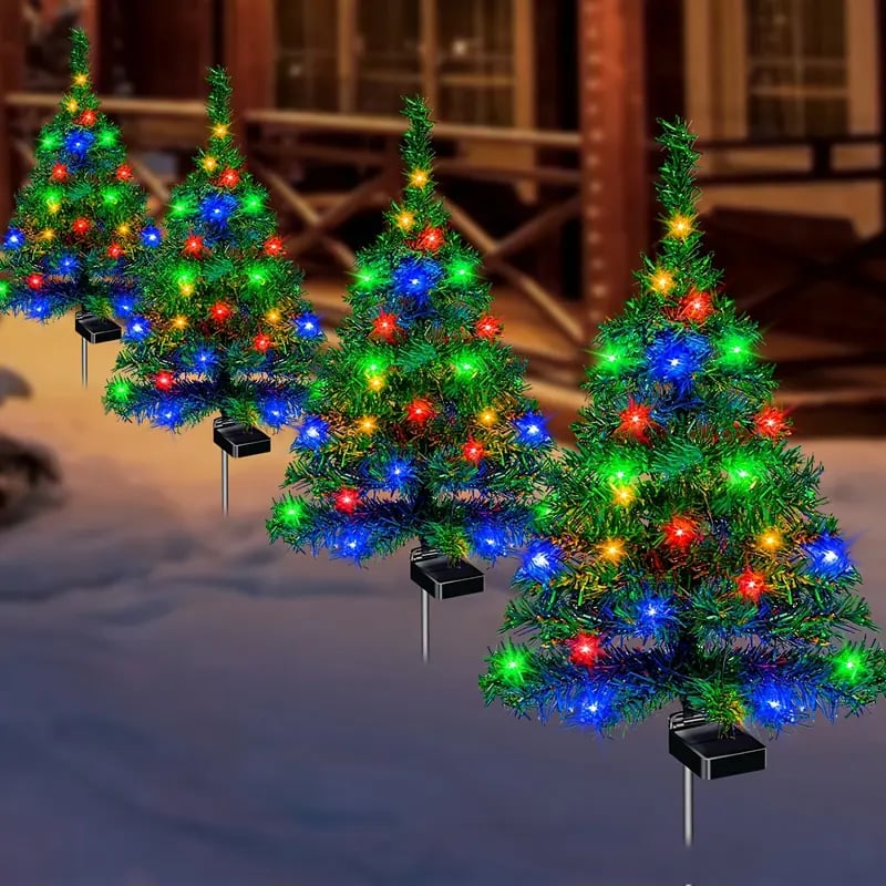 🎅Christmas Sale 49% OFF🎄Solar Christmas tree lights holiday decorations