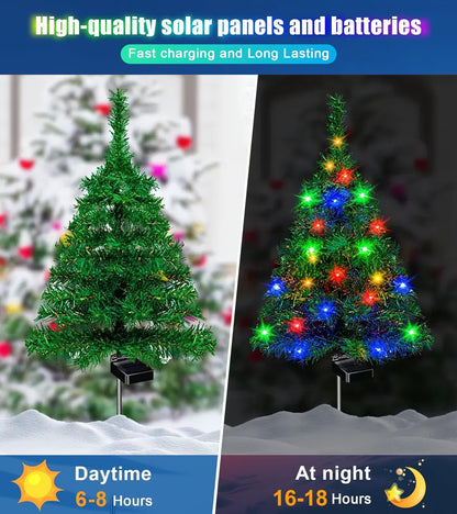 🎅Christmas Sale 49% OFF🎄Solar Christmas tree lights holiday decorations