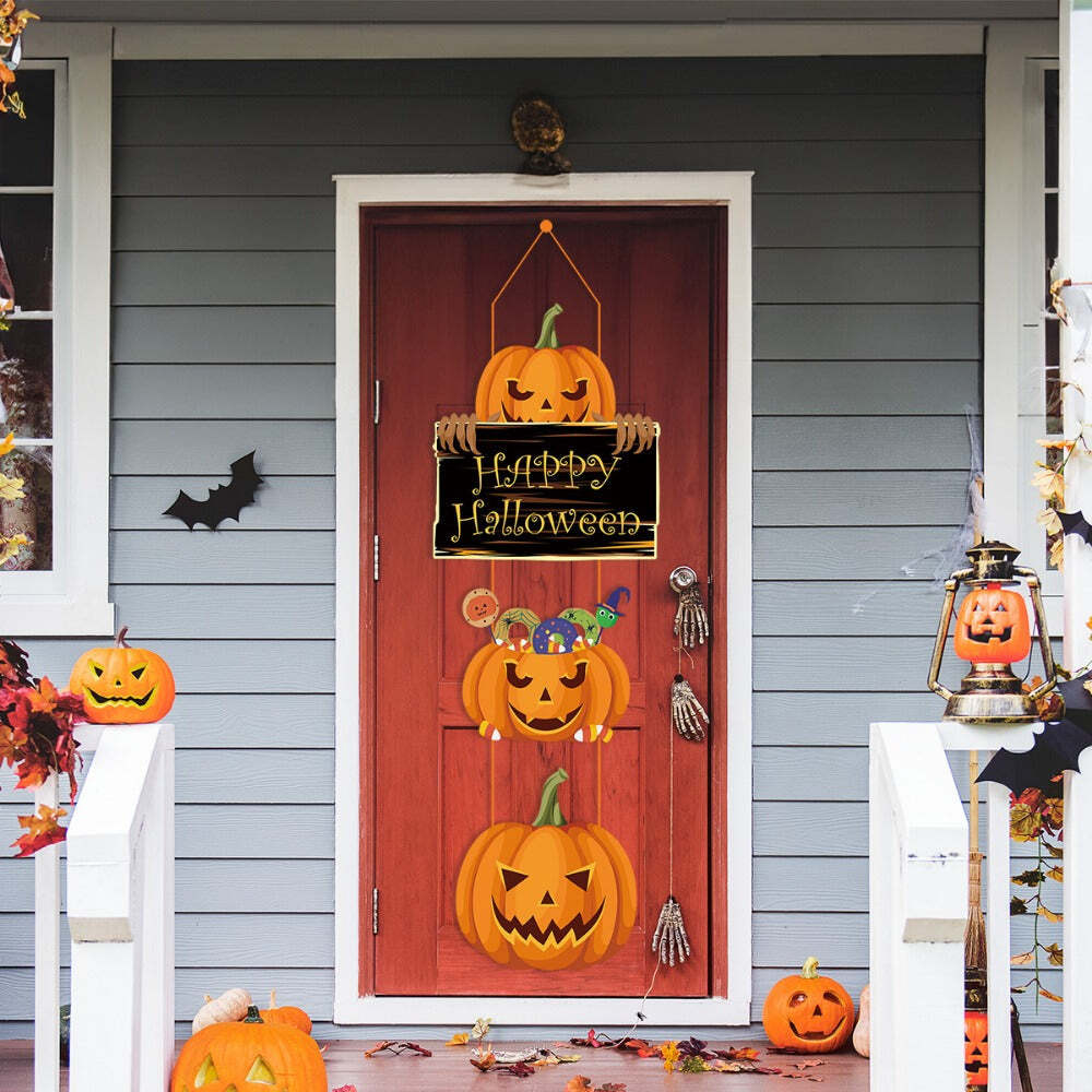 Doormort Halloween Door Hanging Set – 3/10pc